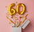 Image of 60th Birthday Balloons and Confetti