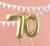 Image of 70th Birthday Balloons and Buntings