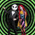 Image of a boy and a girl dressed as Jack and Sally from Nightmare Before Christmas.