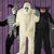 Image of 3 men wearing Plus Size Halloween costumes, there is a Jester, an Abominable Snowman, and the Headless Horseman.