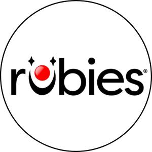 Image of the official Rubies brand logo.