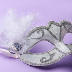 White Masquerade Masks