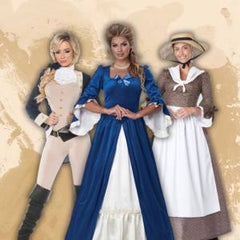 Womens Colonial and Pioneer Costumes