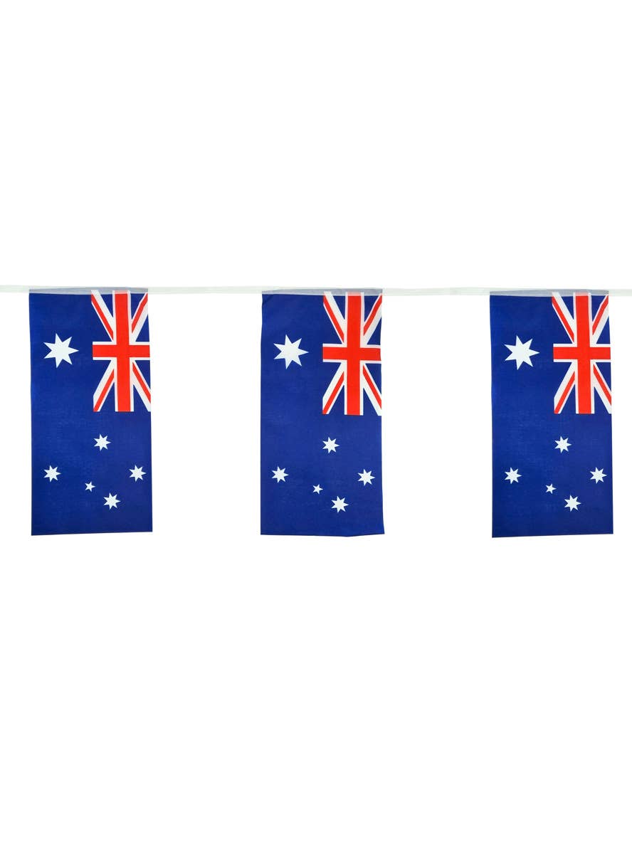 Image of 25 Aussie Flags 10m Australia Day Party Bunting