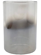 Image of Silver Shadowed 10cm Decorative Glass Vase - Main Image