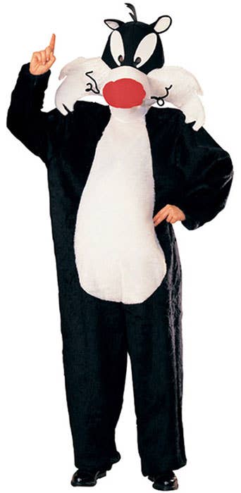 Officially Licensed Looney Tunes Sylvester The Cat Costume for Adults