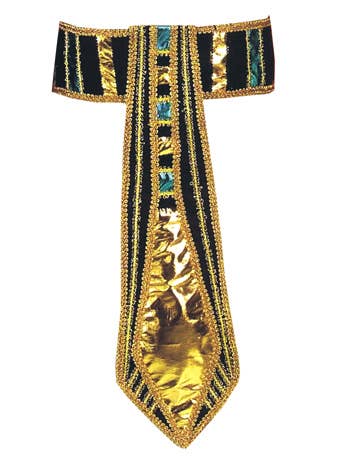 Gold Cleopatra Costume Accessory Belt Front View