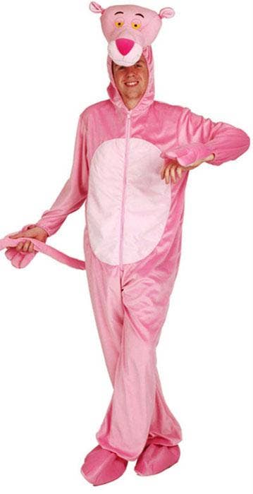 Deluxe Adults Pink Panther Dress Up Costume