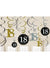 Image of 18th Birthday Black and Gold Spirals Hanging Decorations