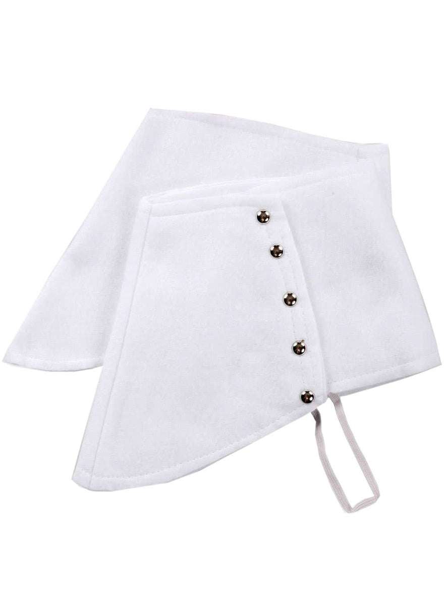 White 1920's Gangster Spats Costumes Accessory