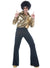 Men's  Metallic Gold 70s Disco King Costume - Main Image