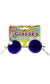 60s Blue John Lennon Teashade Hippie Costume Glasses 