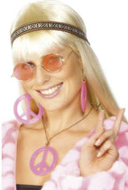 60s Hippie Peace Sign Costume Accessory Set