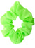 Image of Neon Green 1980's Hair Scrunchie Costume Accessory