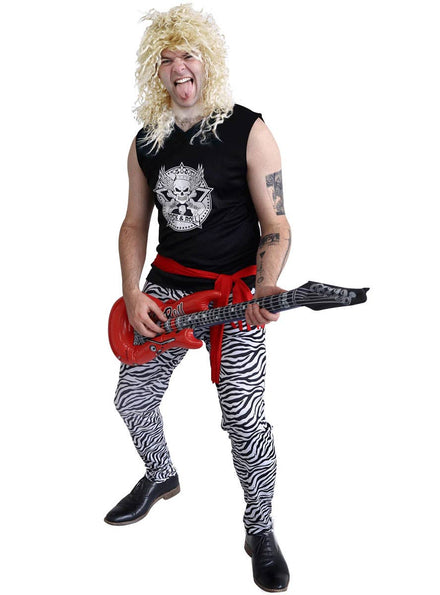 Image of Rock Star Mens 1980s Axl Punk Costume