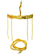 Image of Egyptian Gold Snake Headpiece and Arm Wrap Set - Main View