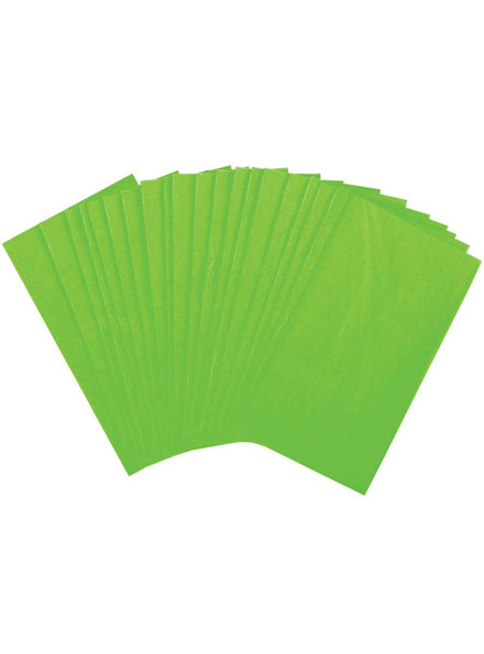 Image of Green Rectangle 20 Pack Paper Napkins