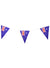 Image of Australia Day Bunting Decoration with 8 Aussie Flags