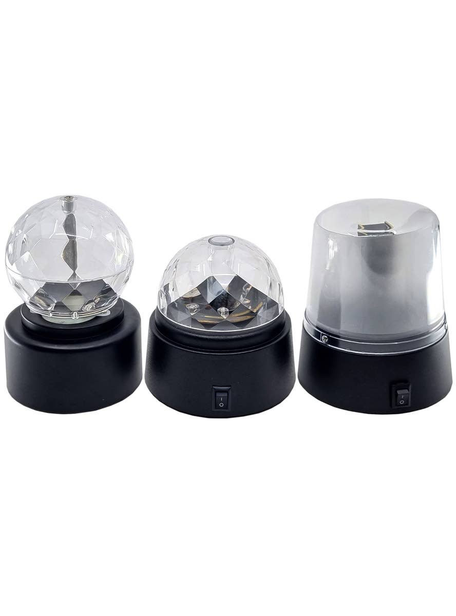 Image of Rotating 3 Pack Disco Party Lights Kit - Main Image