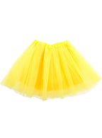 Image of Bright Yellow 30cm Girl's Costume Tutu