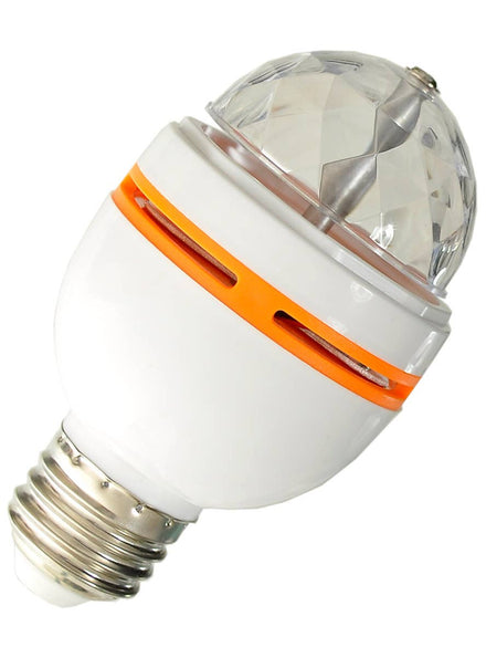 Image of Rotating 360 Prism Dome Party Light Bulb - Main Image