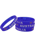 Image of Australia Day 4 Pack of Rubber Bracelets