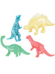 Image of Squishy Rubber Dinosaurs 4 Pack Party Favours