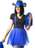 Image of Dark Blue 40cm Women's Costume Tutu - Main Image