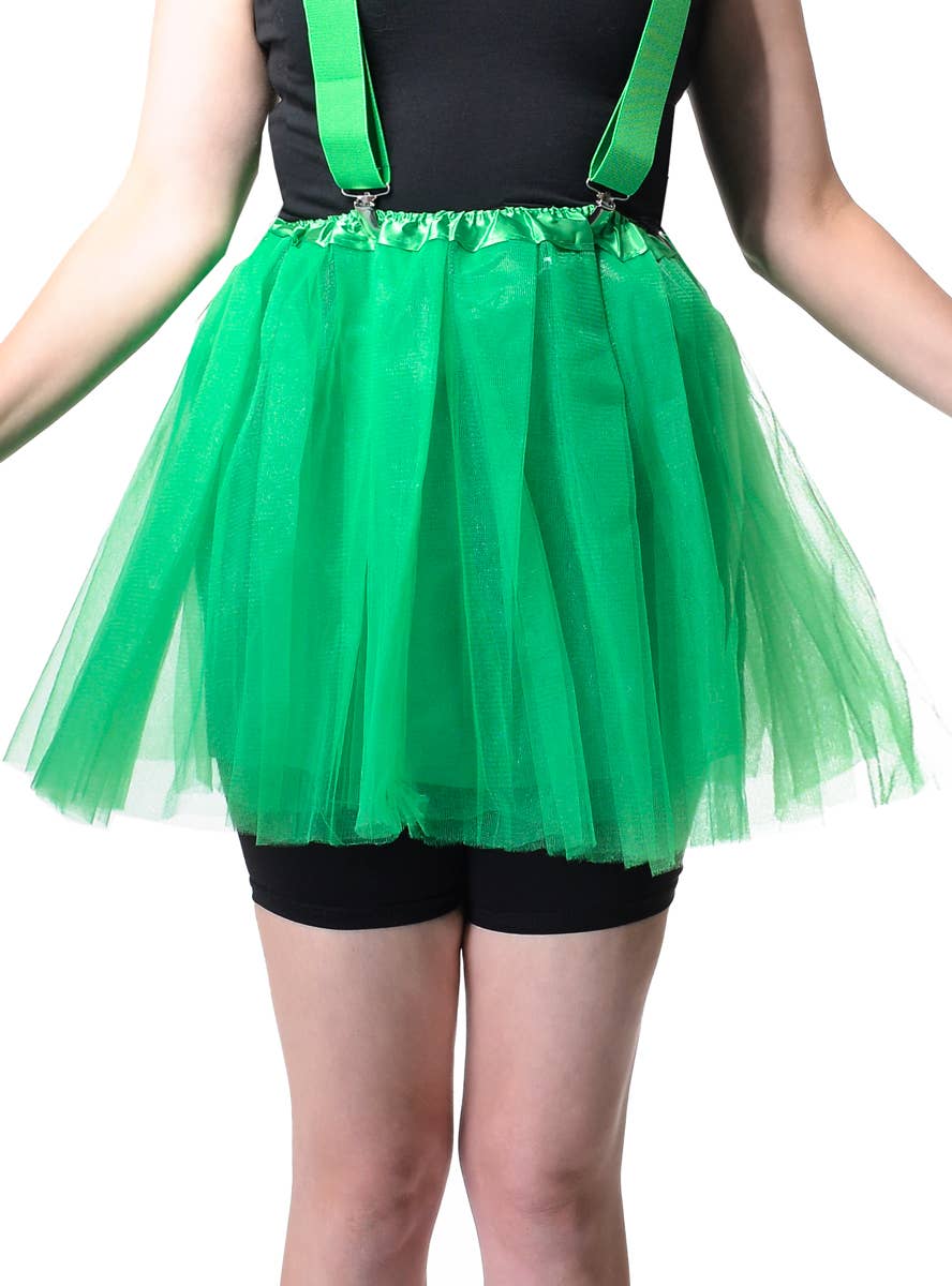 Image of Dark Green 40cm Women's Costume Tutu - Close Image