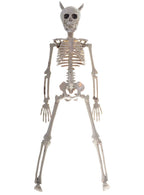 Image of Hanging 40cm Devil Skeleton Halloween Decoration