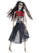 Image of 40cm Female Skeleton with Hair Halloween Decoration