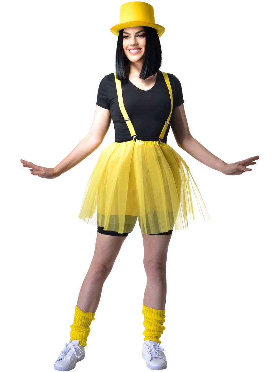 Image of Sunny Yellow 40cm Women's Costume Tutu - Full View