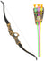 Image of Hunter Bow and Arrows Costume Weapon Set