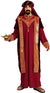 Men's Red And Gold Striped Arabian Prince Costume 