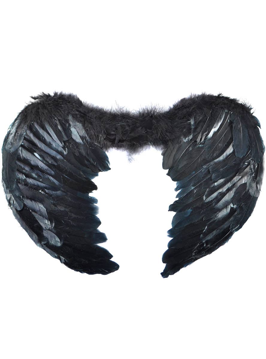 Image of Angel of Darkness 60cm Black Feather Wings