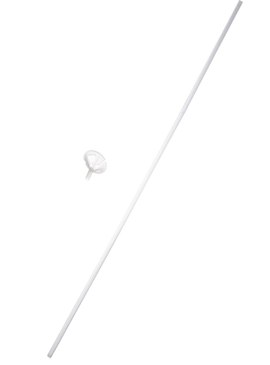 Image of 60cm Single Clear Balloon Stick With Medium Sized Cup