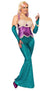 Purple Corset Mermaid Fancy Dress Costume Image 1