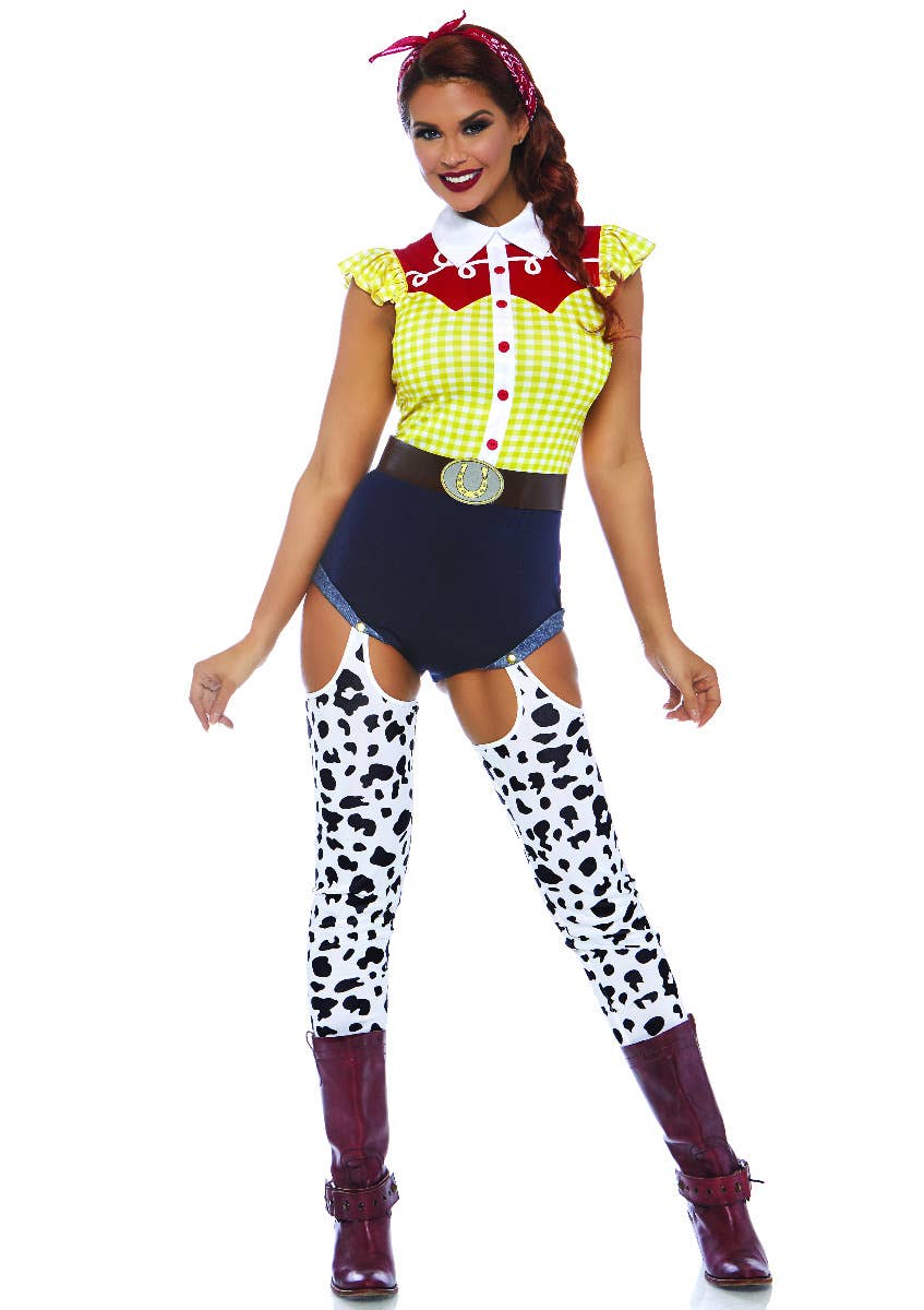 Women's Jessie Toy Story Cowgirl Fancy Dress Costume Main Image