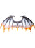 Image of Flame Tipped 90cm Storm Dragon Costume Wings
