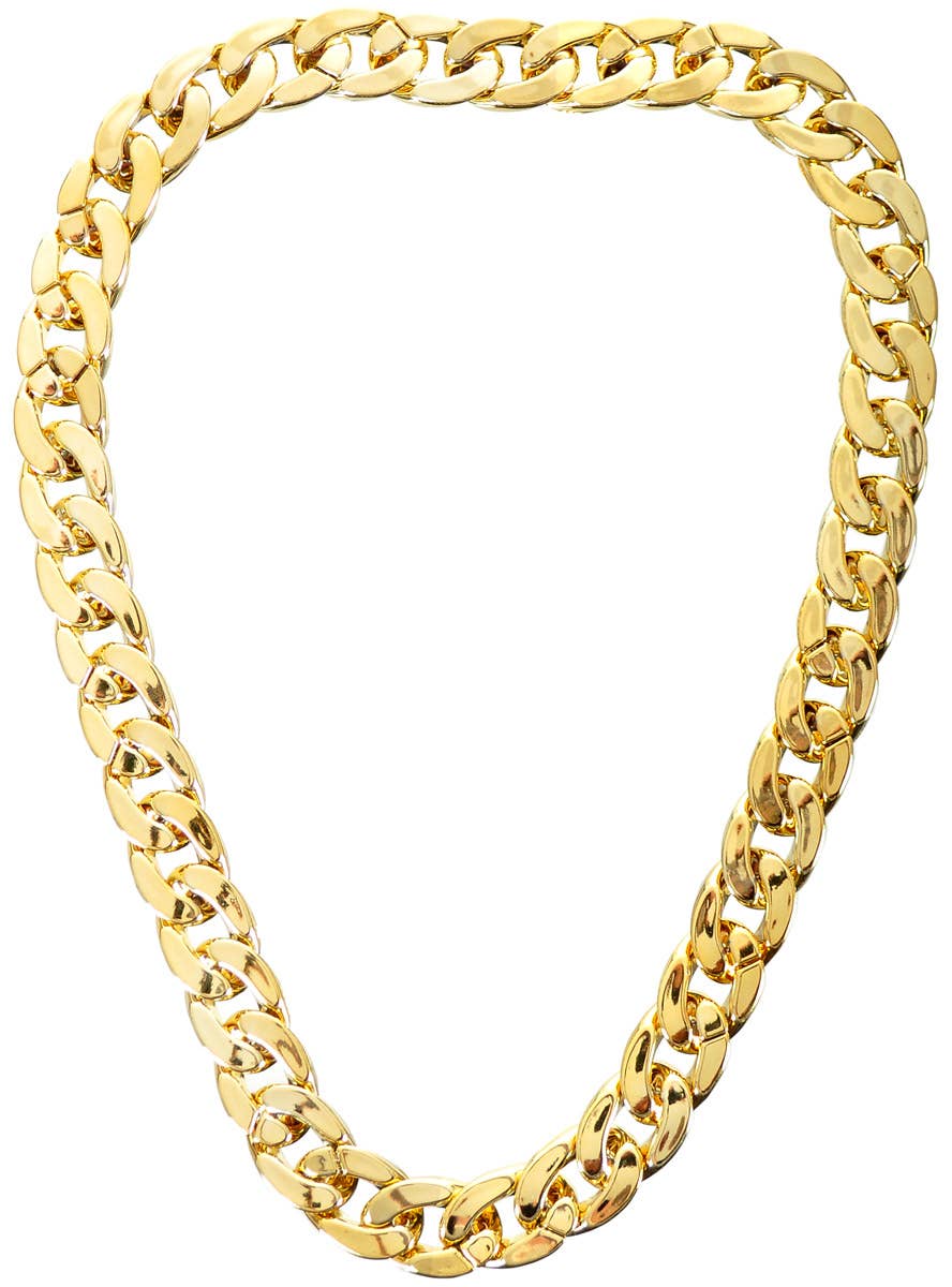 Image of Chunky Gold 90s Chain Costume Necklace