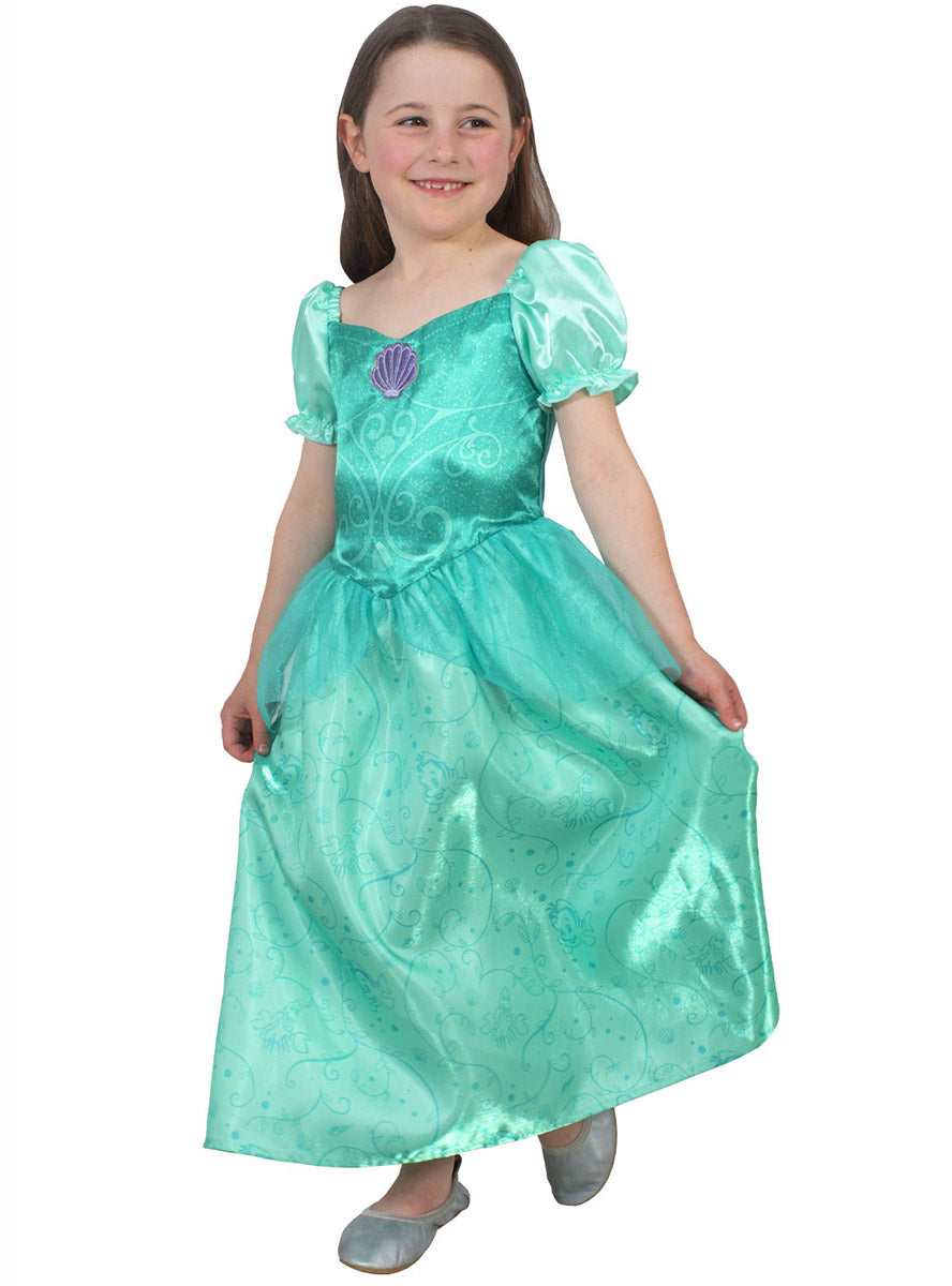 alternative image of Filigree Ariel Deluxe Girls Disney Princess Costume