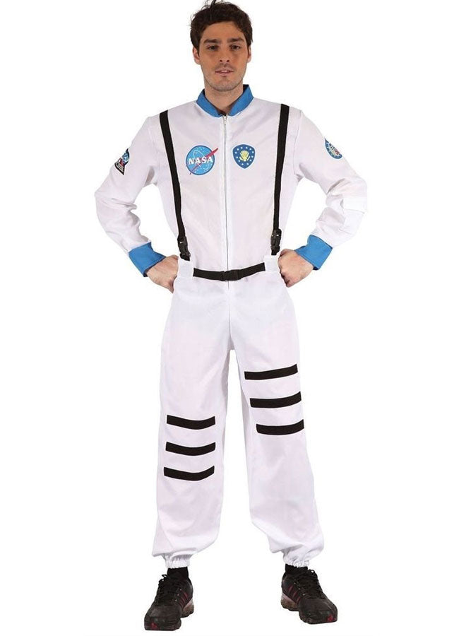 Main Image of White NASA Spacesuit Mens Astronaut Costume