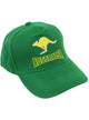 Green And Gold Kangaroo Print Australia Day Cap - Main Image