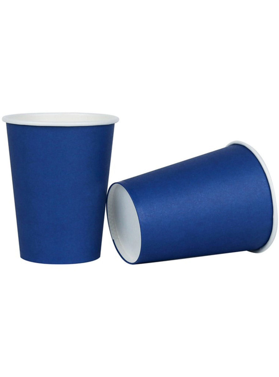 Basic Blue 20 Pack of 266ml Paper Cups - Main Image