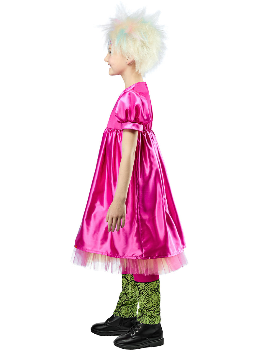 Weird Barbie Girls Pink Barbie Movie Character Costume - Side Image 2