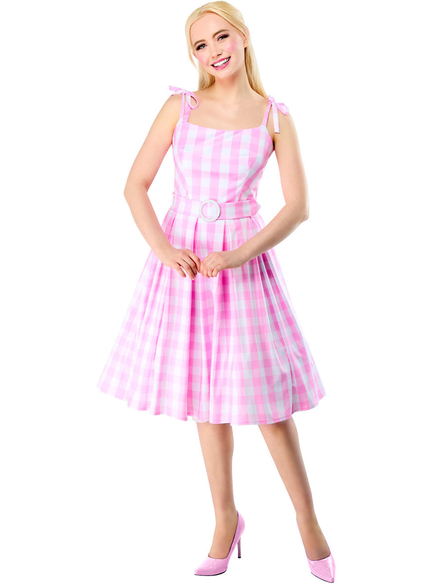 Pink Perfect Day Barbie Womens Costume - Main Image