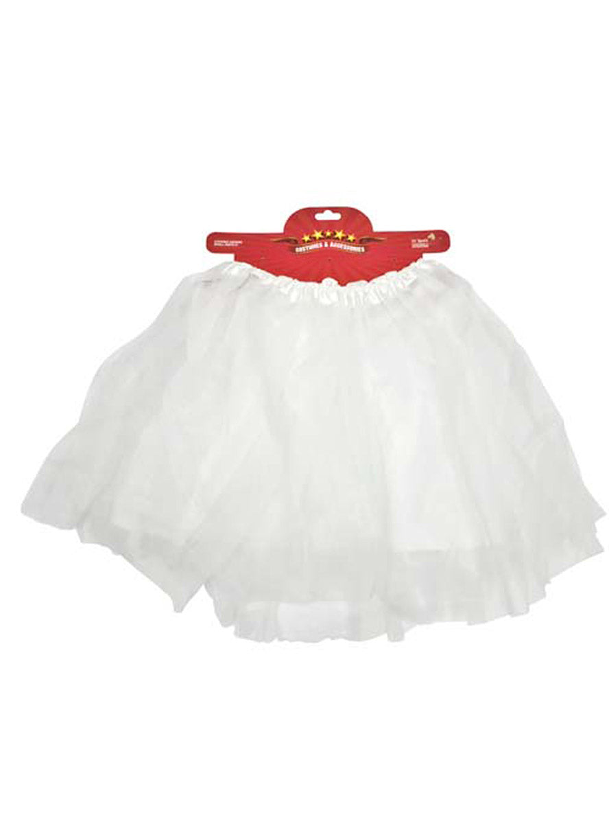 Image of Basic Kids White 30cm Costume Tutu