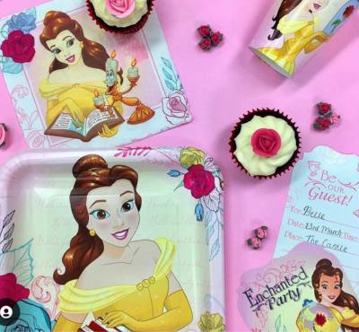 Image of Beauty and the Beast party supplies