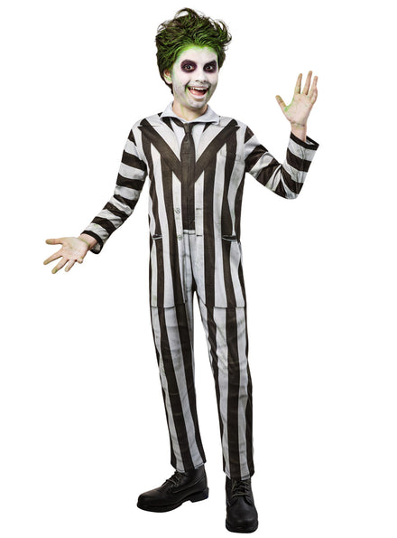 Main image of Beetlejuice 2 Boys Classic Halloween Costume