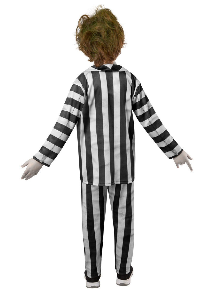 Back image of Beetlejuice 2 Deluxe Boys Halloween Costume